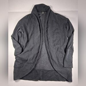 Eddie Bauer Fleece Wrap Cardigan Size Small